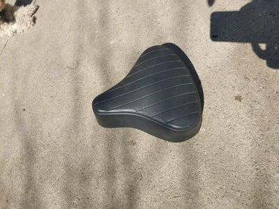 Asiento de bicicleta acolchado cómodo Era Troxel 1979 vintage negro extra grueso Foto 1 de 4