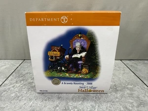 Department 56 HALLOWEEN A Gravely Haunting 2006 Limited Edition Figurine #54705 - Picture 1 of 8