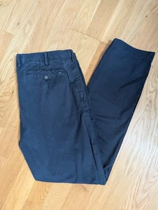 Polo Ralph Lauren Stretch Slim Fit Navy Blue Trousers Chino Men's W38 L32 - Picture 1 of 9