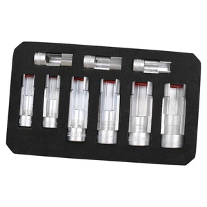 Fuel Line Sockets Wrench Set Accessories Supplies Heavy Duty Auto Motive - Picture 1 of 7