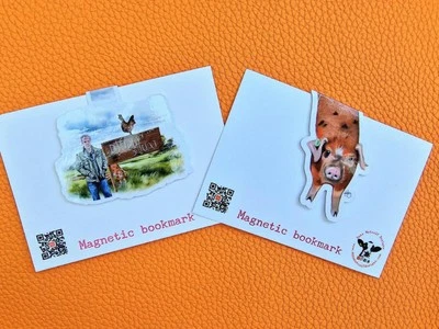 EMMA METCALF DESIGNS clarksons farm magnetic bookmark