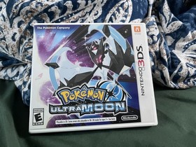 Pok&eacute;mon Ultra Moon + Sun + X Nintendo 3DS 3 Game Lot Bundle w/ Cases