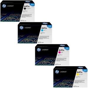 Original HP 641A Patronen für Color LaserJet 4600 4610 4650 N HDN DTN DN Toner - Bild 1 von 6