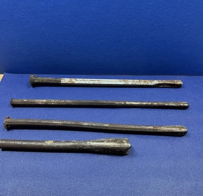 (4) Escariador de acero punzón cemento taladro herramientas LEER Foto 1 de 4