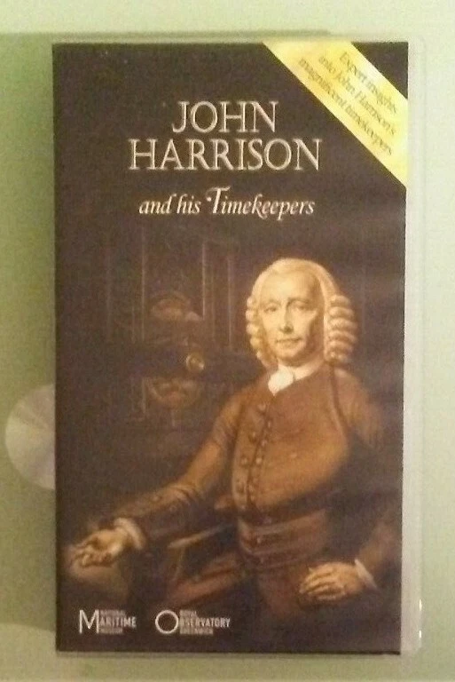 JOHN HARRISON AND HIS TIMEKEEPERS time keepers VHS VIDEOTAPE   - Image 1 of 1