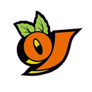 OJ Wheels Bold Skateboard Sticker Pink 2.5" Santa Cruz