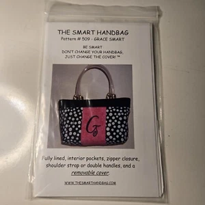 Patrón de Costura # 509 EL BOLSO INTELIGENTE Cartera Bolso de Hombro Cubierta Extraíble - Imagen 1 de 2