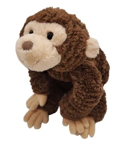 Mary Meyer Flip Flops Brown Textured 17" Long Cozy Toes Monkey Plush Toy - Picture 1 of 6