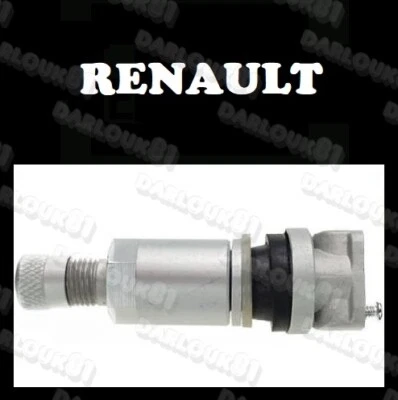 Kit de servicio de vástago de válvula sensor de presión de neumáticos TPMS adecuado para Renault Megane Scenic Foto 1 de 4