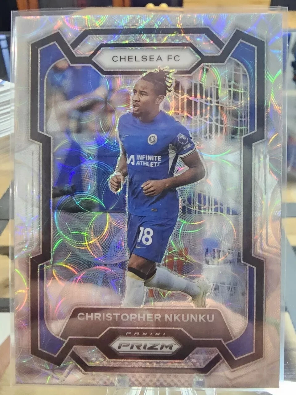 2023-24 Panini Prizm Premier League Christopher Nkunku Choice Prizm #189