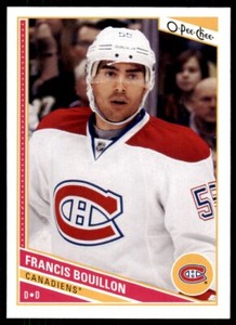 2013-14 O-Pee-Chee Francis Bouillon Montreal Canadiens #247
