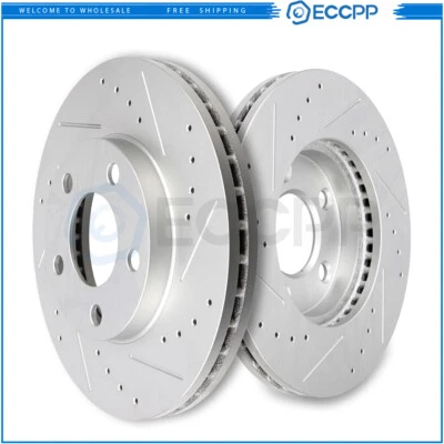 Rotores de freno de disco delanteros para Ford Mustang GT Base 1994-2000 2001 2002 2003 2004 Foto 1 de 4