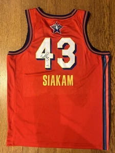 PASCAL SIAKAM SIGNED 2025 ALL STAR GAME JERSEY PSA/DNA COA - Picture 1 of 4