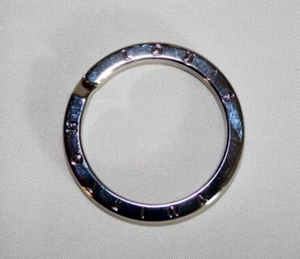 LOUIS VUITTON KEY RING KEYRING 1.5 INCH DIAMETER 100% AUTHENTIC! M01391 - Picture 1 of 3