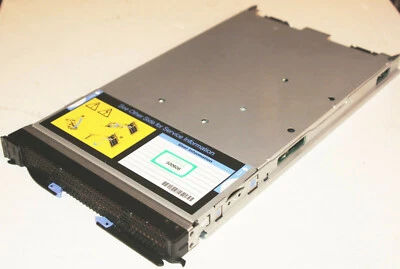 IBM BladeCenter J23 / 43 7778 23X Blade 4 way - 2x Dual 4.2ghz Xeon, 64gb Memory - Image 1 of 4