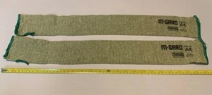 (2) Qtà. di MAGID M-GARD 22" Maniche con Fessura per Pollice - ANSI A4 Livello di Taglio - Foto 1 di 2