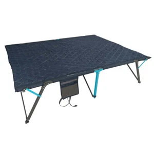 Quest Outdoors Steel Frame Fast Bed XC Queen 150 Folding Camp Stretcher Blue - Picture 1 of 1