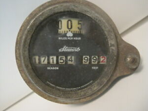 Vintage 1920's Stewart Warner Speedometer~Stearns Knight~Low Miles~Works Perfect