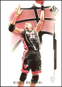 Alonzo Mourning #2 2008-09 Upper Deck  SP Authentic Base Heat B0163A