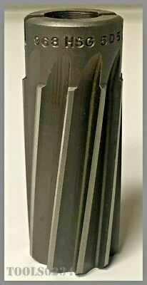 .968" 4524 Shell Reamer 10 Spiral Flute 2.5" OAL Union Butterfield - Image 1 of 4