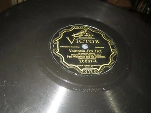 78RPM Victor 20007 Paul Whiteman - Valencia / No More Worryin, well kept mild V+ - Picture 1 of 6