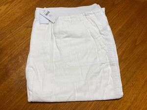 NWT J Jill 26W White Beach Cargo Pants Retail $79 - Picture 1 of 4