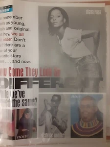 "DIANA ROSS, CHER, ARETHA FRANKLIN, GENE SIMMONS, STEVIE WONDER ""ENTONCES Y AHORA" - Imagen 1 de 4