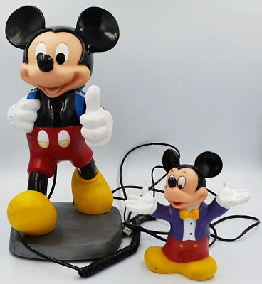 DISNEY : MICKEY MOUSE MONEY BANK / MICKEY MOUSE TELEPHONE (SK) - Image 1 of 4