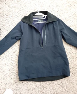THEORY Mens Marco Precision Ponte Zip Jacket Dark Blue M (MSRP $445) - Picture 1 of 9