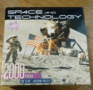 SPAZIO E TECNOLOGIA PUZZLE 2000 PEZZI 28"x34" nuovo/sigillato in fabbrica - Foto 1 di 4