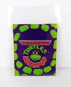 1990 Teenage Mutant Ninja Turtles LOLLIPOP Sticker Decal Vintage TMNT Donatello - Picture 1 of 3