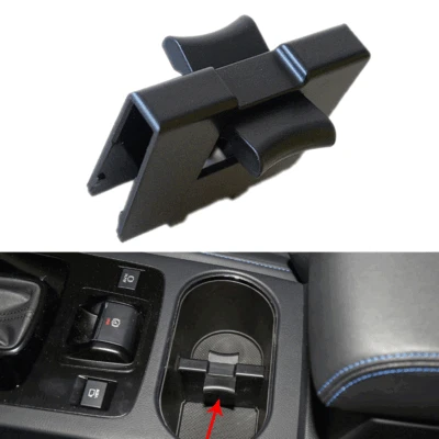 1x Center Console Cup Holder Insert Divider For Subaru Outback Legacy 2010-2014 — 第 1/4 张图片
