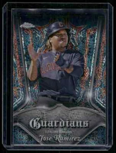 2022 Topps Chrome #P-15 Jose Ramirez Pinstriped - Picture 1 of 2