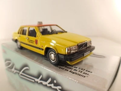 Robeddie Re 32x Brooklin Volvo 760 Gl Taxi 1987 1/43 Willkemmon Amsterdam Raro - Imagen 1 de 4
