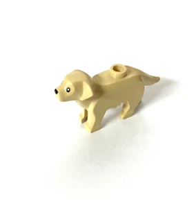 1x LEGO® Hund Labrador Golden Retriever stehend 69962pb01 NEU Beige Tan - Picture 1 of 1
