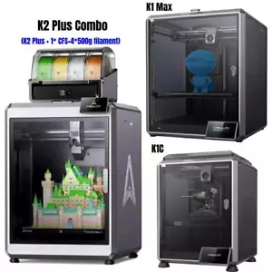 Creality K2 PLUS COMBO/K1 MAX /K1C 3D Printer 600mm/s High-Speed LOT - Picture 1 of 54