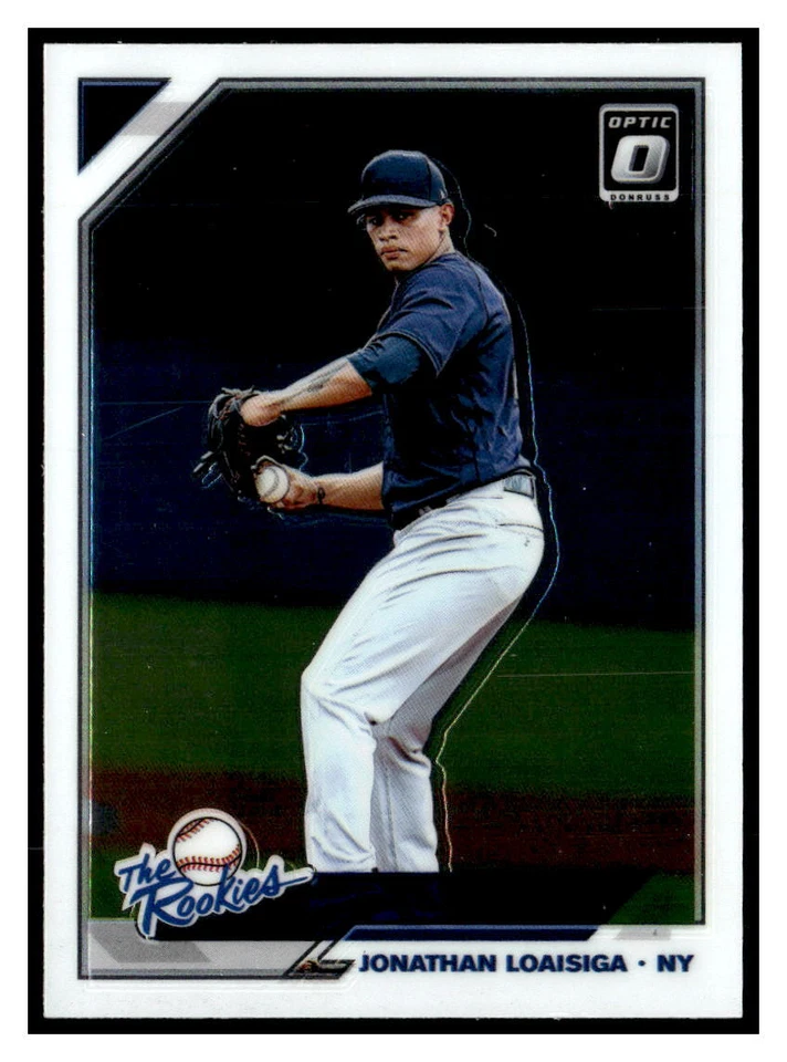 2019 Donruss Optic The Rookies #7 Jonathan Loaisiga INSERT - Image 1 of 1