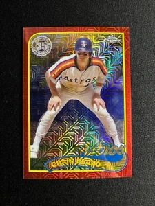 2024 Topps Chrome 1989 35th Anniversary Red Mojo CRAIG BIGGIO /5 - Bild 1 von 3