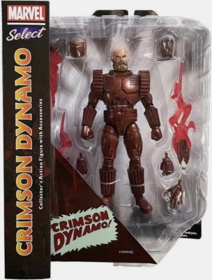 Crimson Dynamo Marvel Select serie 2024 Foto 1 de 2