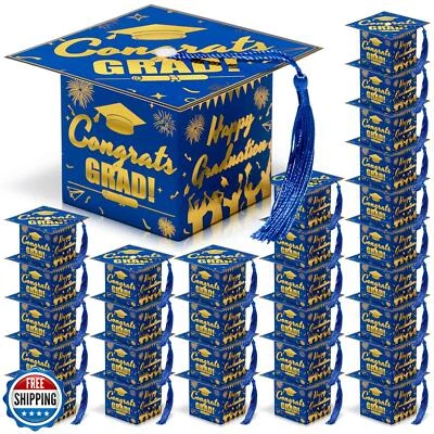 COTOPHER 36 包迷你毕业帽礼品盒,2025 级毕业罐 — 第 1/4 张图片