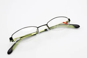 Telaio mezzo cerchio PUMA PU15337 Peace BK nero/verde 46-19-135 PICCOLO B225 - Foto 1 di 12