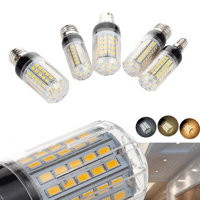 Led Corn Light Bulbs E14 Lamp Warm Lamps White 5730 SMD Decoration Socket Lights - Image 1 of 4