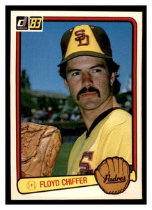 1983 Donruss #44 FLOYD CHIFFER RC San Diego Padres ~G3L