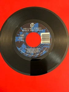 THE ROLLING STONES FANCY MAN BLUES / MIXED EMOTIONS 45RPM (1989) - Picture 1 of 3
