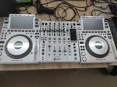 MINT 2x White Pioneer Limited Edition CDJ 3000’s and 1x White DJM-900 - Image 1 of 4