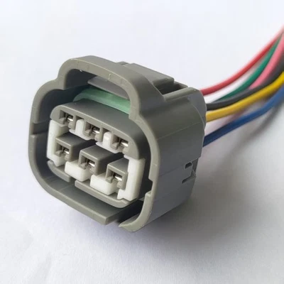 6Way Headlight Headlamp Connector Pigtail For 13-20 Subaru BRZ & 17-20 Toyota 86 - Imagem 1 de 4