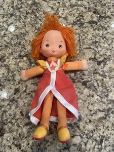 Mattel Lala Orange Rainbow Brite Doll 10" Vintage 1983 Hallmark Mattel - Picture 1 of 5