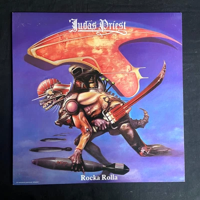 JUDAS PRIEST Rocka Rolla RCA LP AYL1-5041 1974 Gull Entertainment Vinyl NM - Image 1 of 4