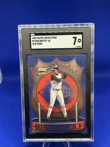 2000 Revolution MLB Icons Die-Cut #9 Ken Griffey Jr SGC 7 - Picture 1 of 2