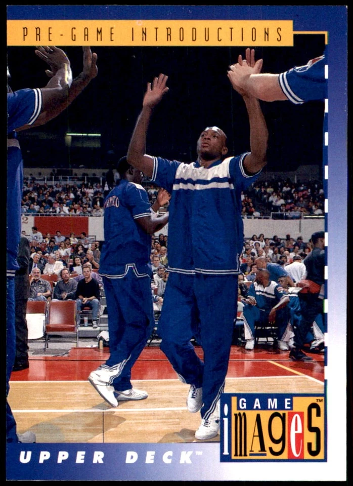 Mitch Richmond 1993-94 Upper Deck #461 Kings NBA READ FREE SHIPPING AutographDen - Image 1 of 2